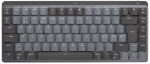 Logitech MX Mechanical Mini Wireless Illuminated Nordic Tactile Keyboard, Graphite
