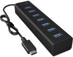 ICY BOX IB-HUB1700-C3 - hub - 7 ports