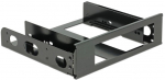 Installation Frame for 1 x 3.5&Prime;, Aluminium, Black