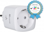 EZVIZ T30 Nutipistik v&otilde;imaldab eemalt juhtida elektriseadmeid T30-10B-EU smart plug 1600 W White