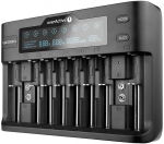 Charger for cylindrical Li-ion and Ni-MH batteries everActive UC-800
