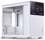 Jonsbo D31 MESH Screen mATX Case, Tempered Glass - White