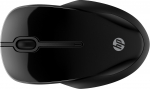 HP 250 Dual Bluetooth & USB-A Ambidextrous Mouse, 1600 DPI, Black