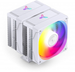 Jonsbo CR-3000E Dual-Tower ARGB CPU Cooler, 260W TDP, 120mm, White