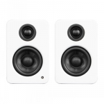 KANTO AUDIO 3" Powered Speakers with USB DAC and 3.5mm Aux, Matte White