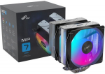 FSP MP7 ARGB Tower CPU Cooler (Black, 120 mm)