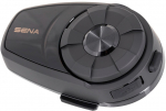 Sena 10S motorcycle intercom 4 channels 1600 m Black