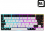 Sharkoon SKILLER SGK50 S3 white DE-layout Gateron Yellow keyboard