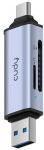 CUDY UH200 2-in-1 USB 3.0 card reader
