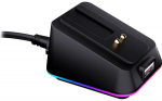 Mouse Dock Black, f&uuml;r LIV Wireless, LIV Plus Wireless (schwarz, Kabel 1,8 Meter)