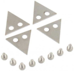 Aquacomputer Set of interconnection plates (side-by-side) for airplex...
