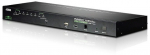 ATEN 8-Port USB - PS/2 VGA KVM Over IP Switch with USB Peripheral port