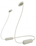 Sony WI-C100C Beige Bluetooth USB-C In-Ear Headset