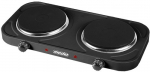 Mesko | Electric stove | MS 6509 | Number of burners/cooking zones 2 | Black | Electric