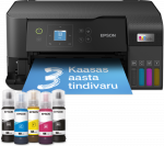 Epson EcoTank L3560 Colour Inkjet Inkjet Multifunctional Printer A4 Wi-Fi Black