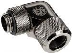 Bitspower Advanced Multi-Link Adapter Anschluss 90 Grad G1/4 Zoll AG auf 12mm AD Hardtube - drehbar, schwarz