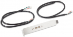 Aquacomputer RGBpx slot cover for two RGBpx connections