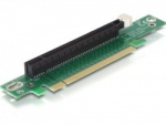 Riser card PCI Express x16 angled 90&deg; left insertion