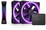 NZXT F120 RGB DUO, PWM, 120mm, 3-Pack - Black
