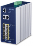 PLANET IGS-10080MFT network switch Managed Gigabit Ethernet (10/100/1000) Blue, White