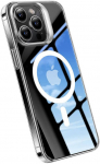 Torras phone case UPRO Lstand Clear-Mag for iPhone 15 (transparent)