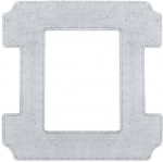 Ecovacs | Ecovacs Cleaning Cloths W-CC02-0009, for Winbot W2 family | 2 pc(s)