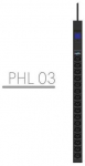 Powerwalker Listwa zasilająca rack pdu 19" 10a 16x iec c13 3m iec c14 miernik pionowa czarna