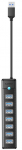 Orico PW7U USB 7-Port USB 3.0 Hub Adapter (Black)