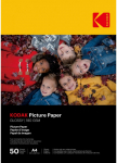 Kodak photo paper A4 glossy 180g 50 sheets