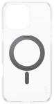 CARE by PanzerGlassFeature Case Transparent w. Black Kickstand & MagSafe iPhone 16 Pro Max | CARE