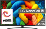 LG 55NANO81A3A | 55 | Smart TV | webOS 25 | UHD
