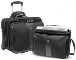 Wenger Patriot 2-piece business set, 17", briefcase, black