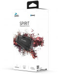 Cardo Spirit motorcycle intercom 2 channels 400 m Black