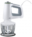 Braun MultiMix 5 HM 5137 WH hand mixer 750W white/gray