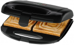Clatronic ST 3814 sandwich maker 820 W Black