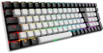 Sharkoon SKILLER SGK50 S2 keyboard (white, DE layout, Gateron Yellow)