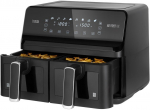 Frytkownica beztłuszczowa TEESA AIR FRYER DUAL POT XXL 8L 2700W
