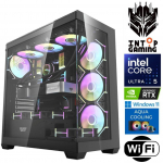 INTOP AQUA Ultra 5 250KF Plus 32GB DDR5 1TB SSD M.2 NVME RTX5070 12GB WiFi WIN11Pro