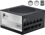 MSI PRO A1000PL PCIE5 EU Black 1000W PSU