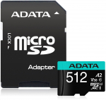 ADATA 512GB Micro SDXC UHS-I U3 V30S +Ad