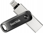 SanDisk iXpand Go 128GB USB 3.1 Apple Lightning Flash Drive black/silver