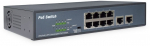 DIGITUS 8port Fast Eth. PoE switch