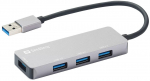 SANDBERG USB-A Hub 1xUSB3.0+3x2.0 SAVER