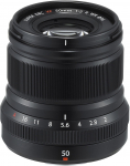 Fujifilm Fujinon XF 50mm f/2 R WR lens, black
