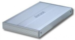 aixcase Geh&auml;use silber USB2.0 2.5" 6.4cm SATA HDD ALU