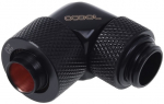Alphacool HF 13/10 screw-on nozzle 90&deg; rotatable G1/4 - Deep Black
