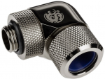 Bitspower Advanced Multi-Link Adapter Anschluss 90 Grad G1/4 Zoll AG auf 14mm AD Hardtube - drehbar, schwarz