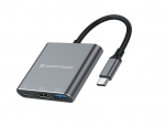 CONCEPTRONIC 3-1 Dock USB-C->HDMI,USB3.0,100WPD 25cm gr