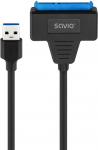 Savio Adapter USB-A 3.1 Gen 1 do SATA 2.5 inches AK-68