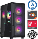INTOP Ryzen 5 5500 16GB 500SSD M.2 NVME RX580 8GB no-OS